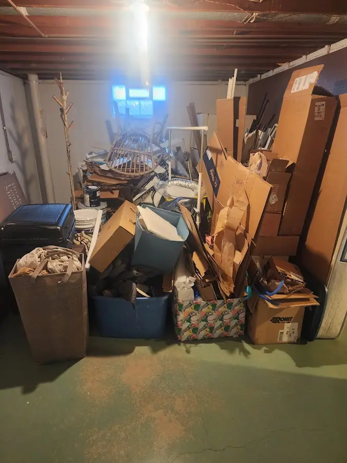 Roll-off dumpster container at job site for Construction Dumpster Rental in La Cresta